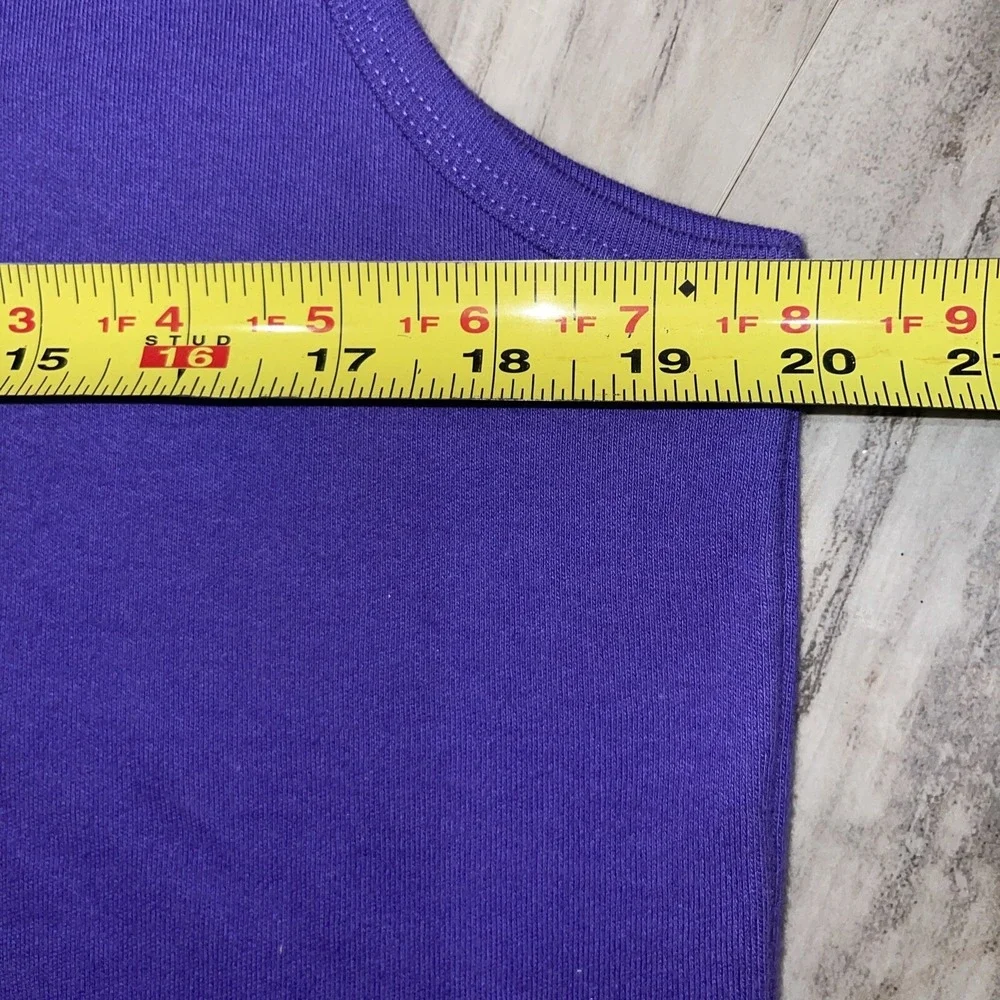 Women's Purple Two-Piece Pantsuit with Stud Accents